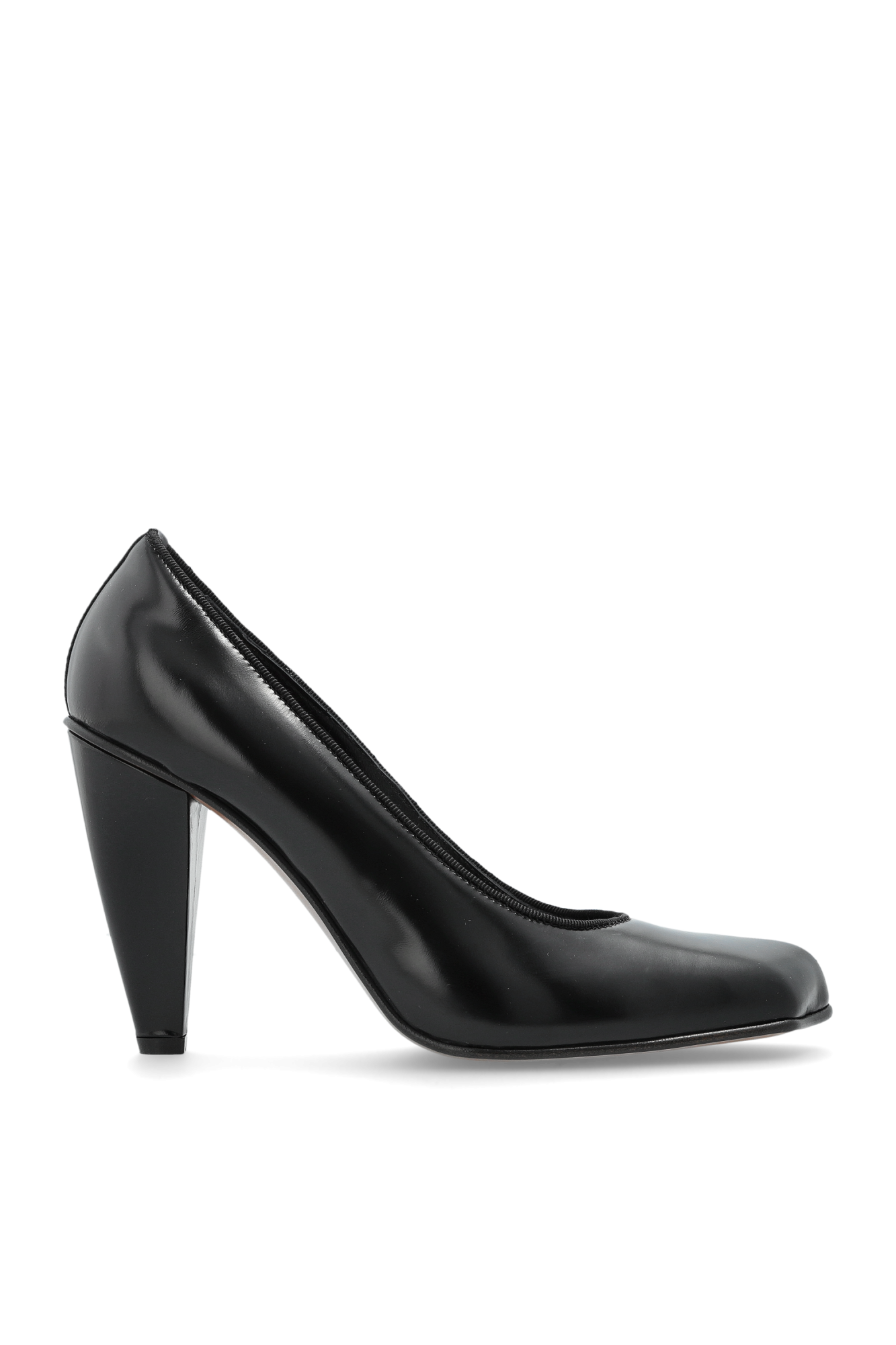 Vivienne Westwood 黒 プラットフォームシューズ Vivienne Westwood Black Leather Super Elevated Court Pumps